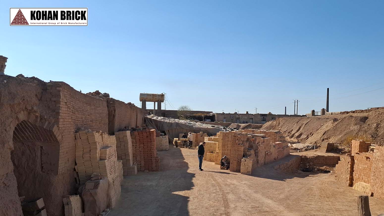 کارخانه آجر کهن خشت در تهران