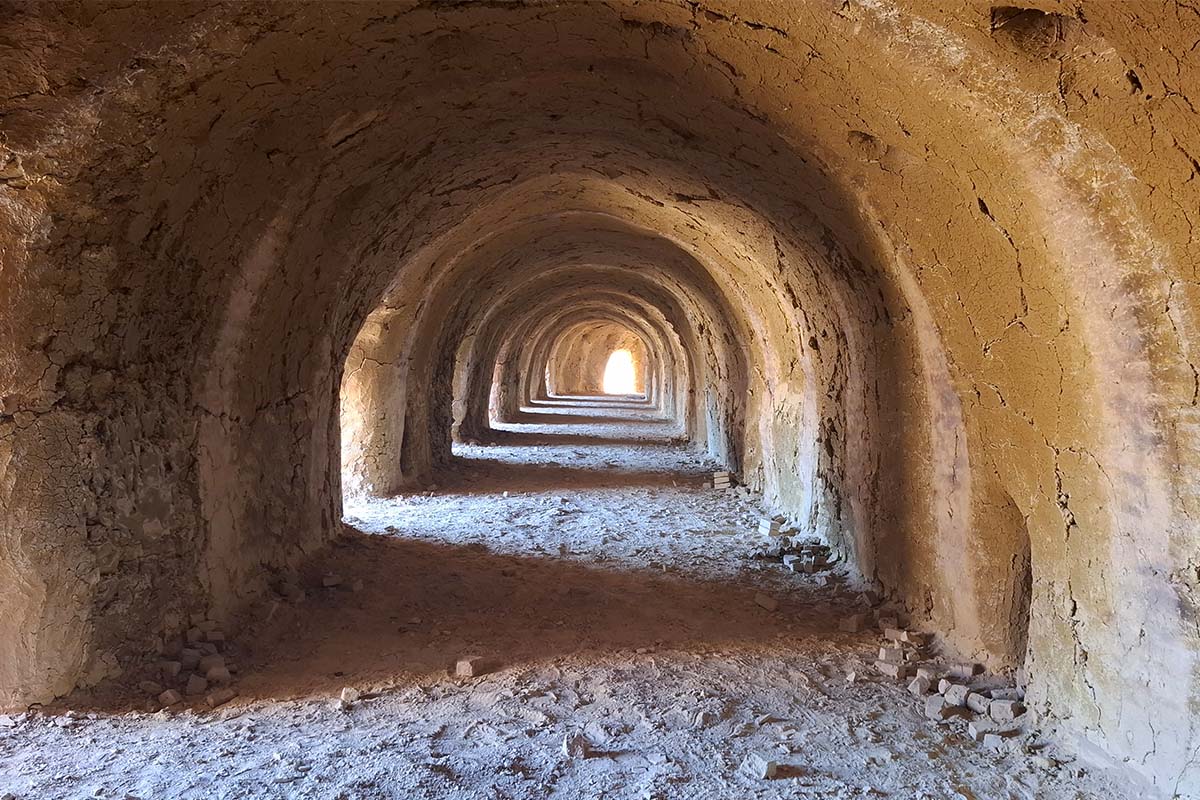 کوره هوفمن برای پخت آجر فشاری