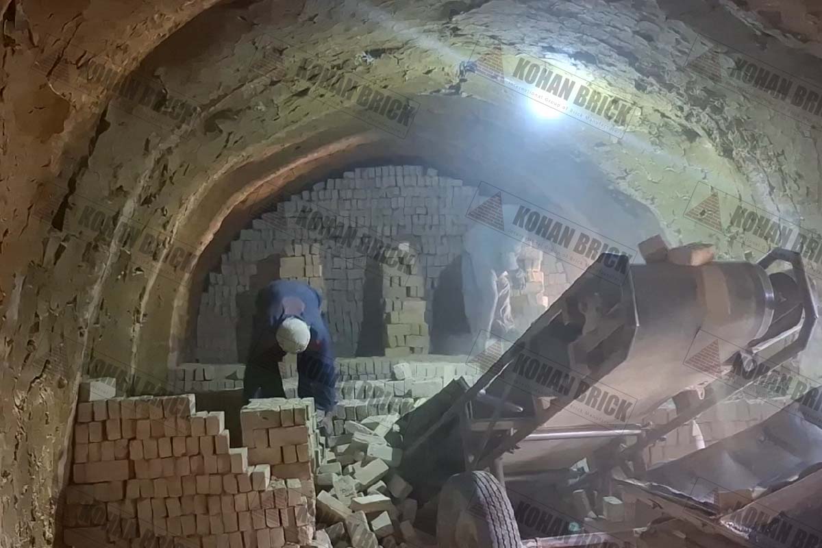 بارگیری آجر گری بصورت تنی یا فله
