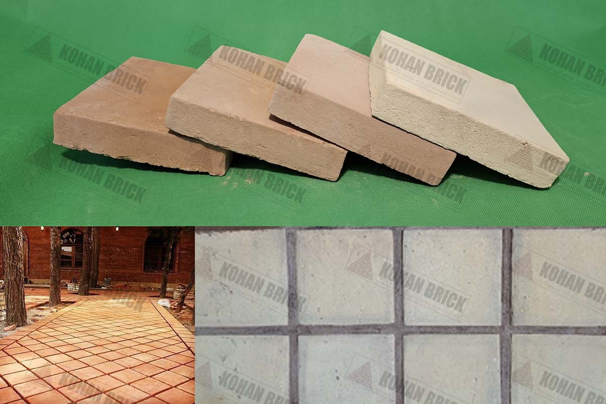 اجرای آجر کف سنتی قزاقی