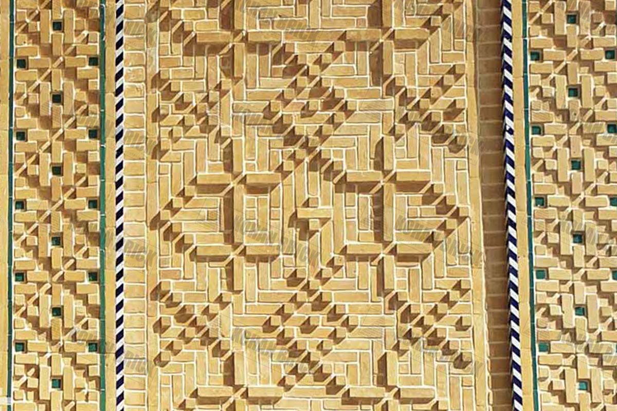 چیدمان گره چینی آجر