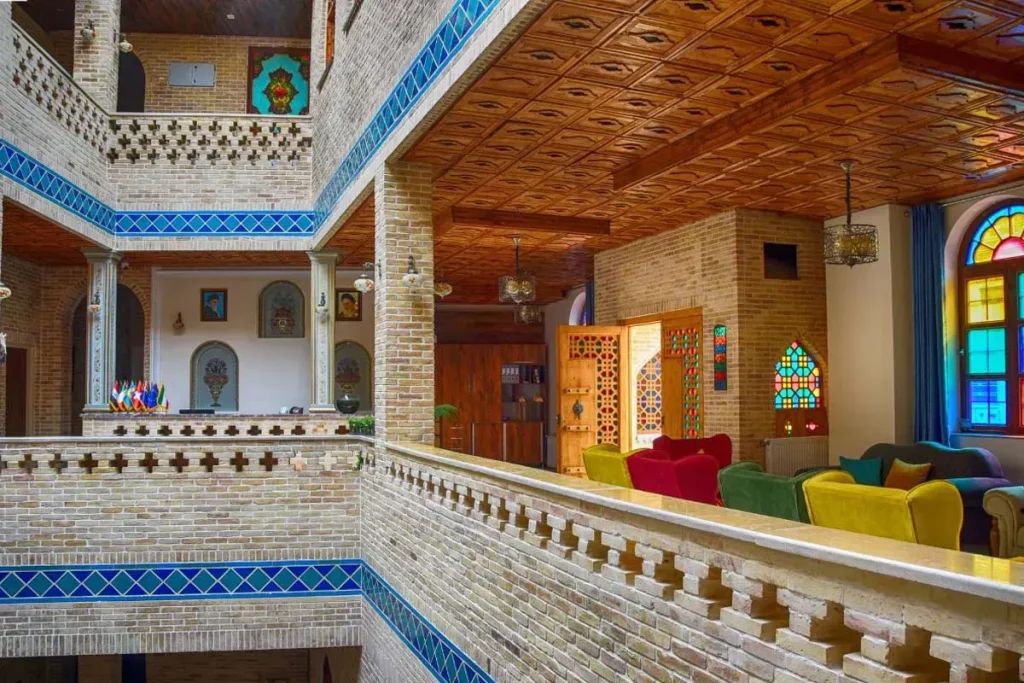 آجرنما سنتی برای کافه و رستوران